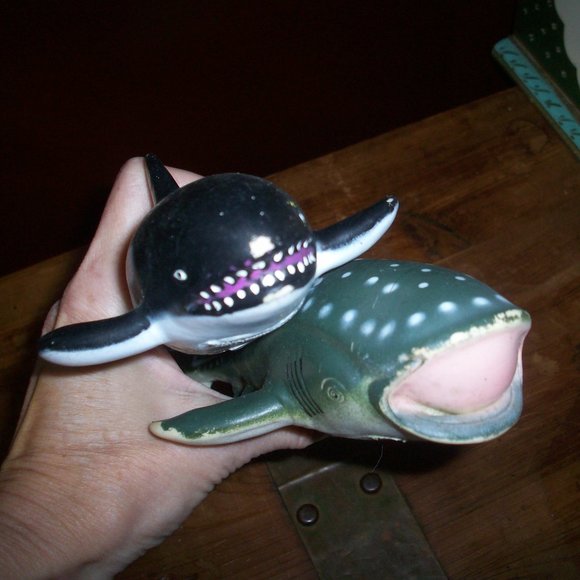 Killer Whale Whale Shark TOYI Black Orca Toy Figure Fish Ocean Sea Marine Life 8 - Picture 3 of 8